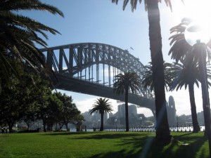 Harbour Bridge mit SONNE